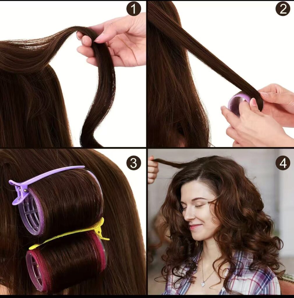 Hair curling tube tutorial