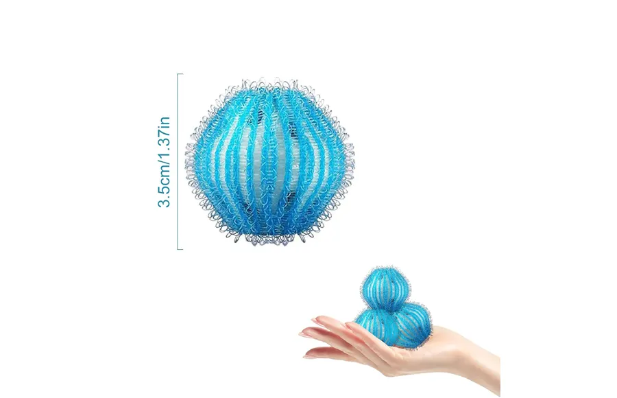 Pet hair cleaning ball
