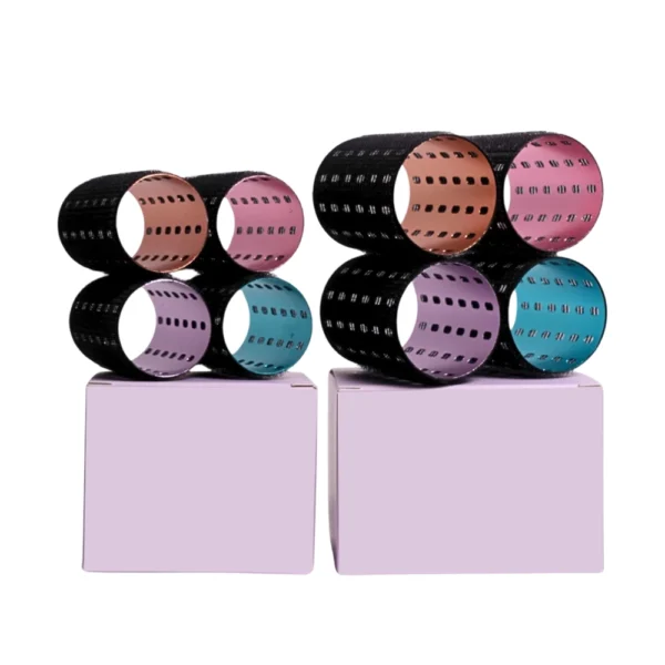 rouleaux métalliques pour les cheveux